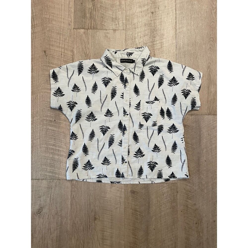 United by Blue fern print shirt, size XL
